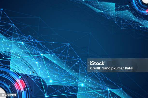 Simple Digital Technology Digital Technology And Engineering Digital Telecoms Concept Stock ...