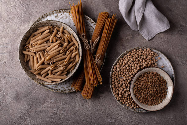 istock Gluten free pasta, chickpeas and lentils 1507021822