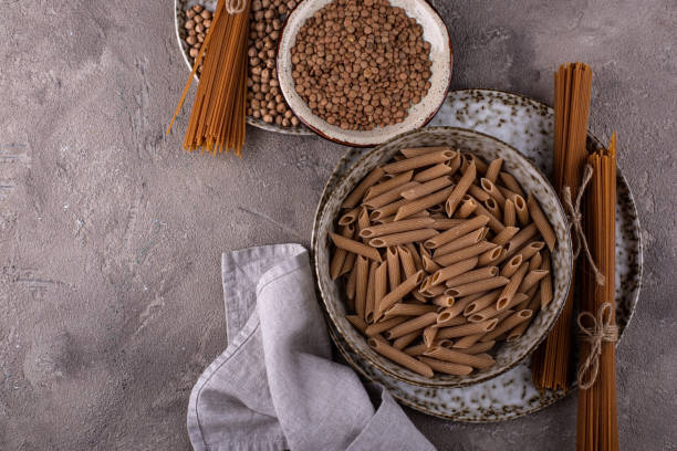 istock Gluten free pasta, chickpeas and lentils 1507021826