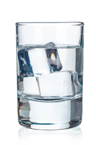 istock Glass of vodka isolated on white background 1507034287