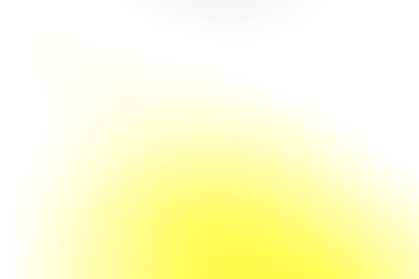 Gradient yellow blurry sphere white color transit frosted glass effect blurred background banner with copy space.\nColor gradient specifies a range of position-dependent colors, usually used to fill a region. The colors produced by a gradient vary continuously with position, producing smooth color transitions.