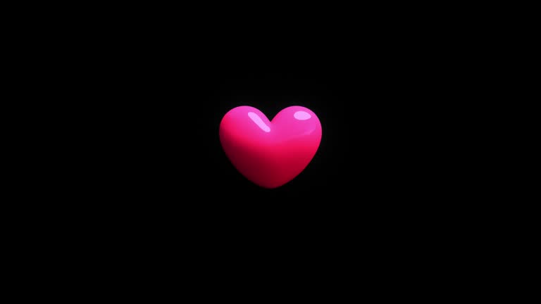 Looping heart emoji with alpha channel