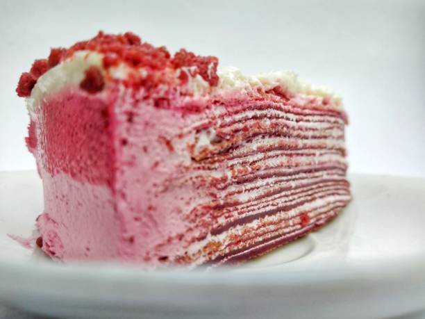 istock Red Velvet Mille Crepe Cake 1507196343