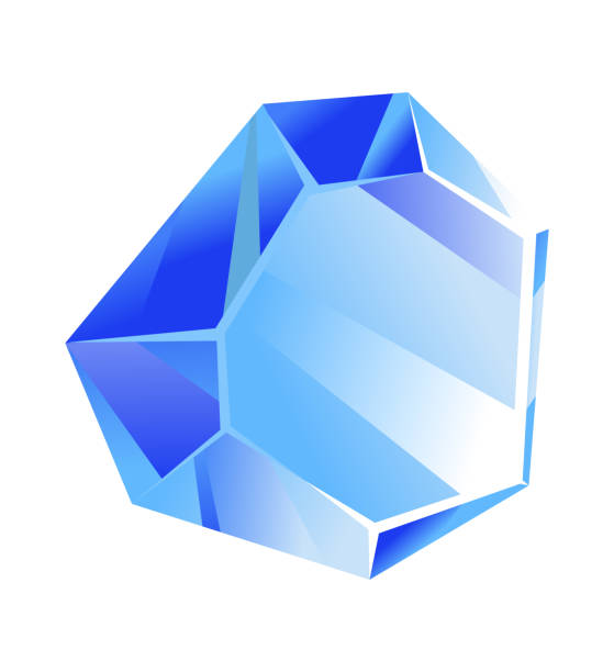 istock Jewelry gemstone. Precious stone or gem. Vector crystal icon. Isolated exquisite jewelry stone 1507213334