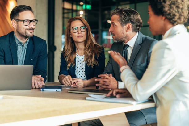 istock Business persons on meeting in the office 1507214994