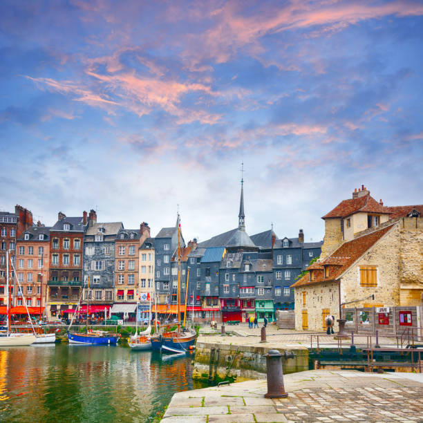 istock Honfleur harbor, France 1507216635