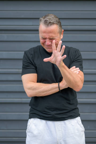 istock Portrait of a distressed elderly man 1507218407