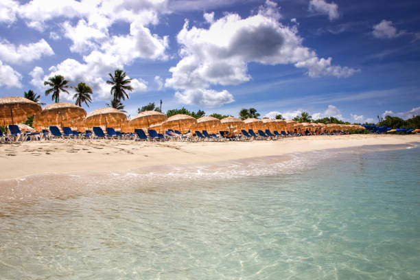 istock Mullet Bay beach in St. Maarten, Netherlands 1507220035