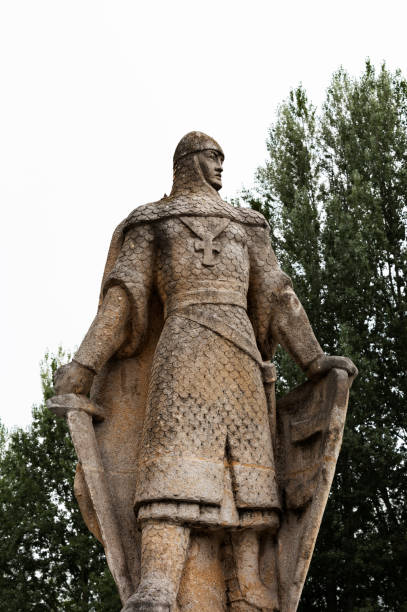 istock uniformed medieval soldier with majestic pose 1507222559