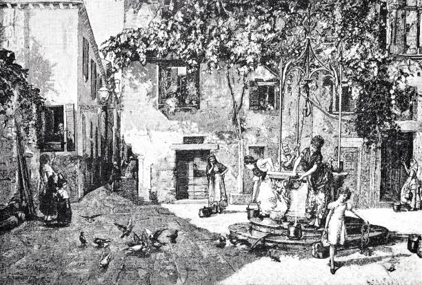 Illustration from 19th century.