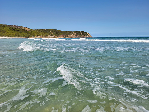 High tide at Squeaky Beach on Wilson's Promortory National Park - West Gippsland