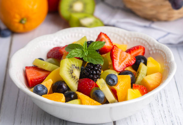 istock Fruit salad made from summer fruits 1507472959
