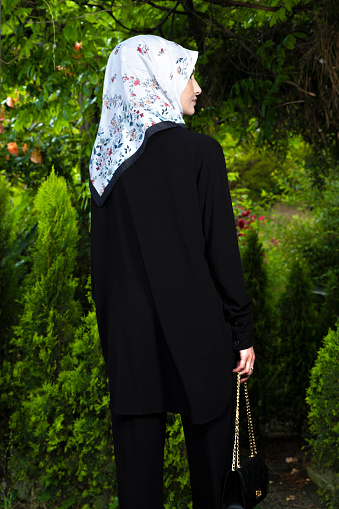 Hijab clothing fashion shoot.