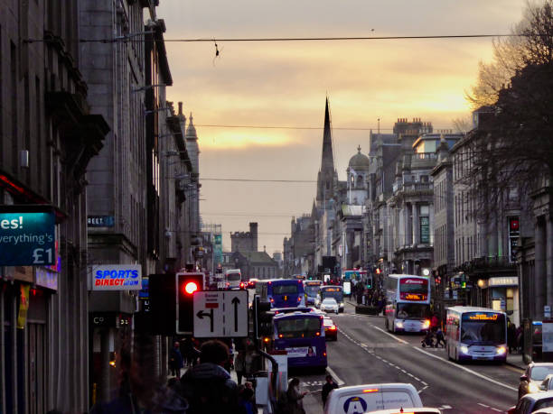 istock Main street in Aberdeen at dusk 1507607719