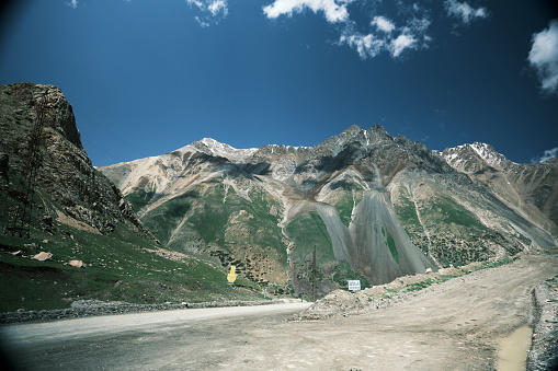 Viewpoint of mountains of Barskoon, South Tien Shan
