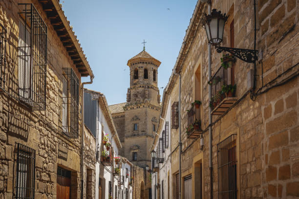 istock Baeza street with Old University Tower - Baeza, Jaen, Spain 1507926130