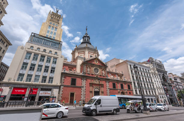 Church of Santa Bárbara or church of the Salesas Reales is a Catholic church in the Spanish city of Madrid. Located in the Centro district, in the neighborhood of Justicia, it is part of the convent of the Salesas Reales, an architectural complex that also includes the adjoining Palace of Justice, seat of the Supreme Court. The church has the status of Asset of Cultural Interest.