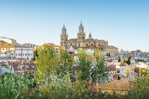 Panoramic view of Toledo city, Spain.