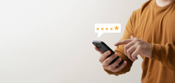 istock Experience excellent customer services with a happy, smiley face icon. Trustworthy support, top-rated ratings, and positive feedback. Discover the perfect online application for five-star experience. 1508140596