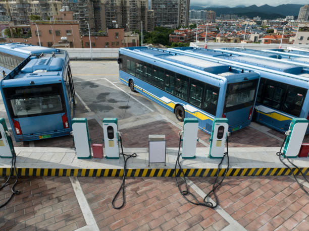 istock Electric Bus Supercharging Station 1508210629