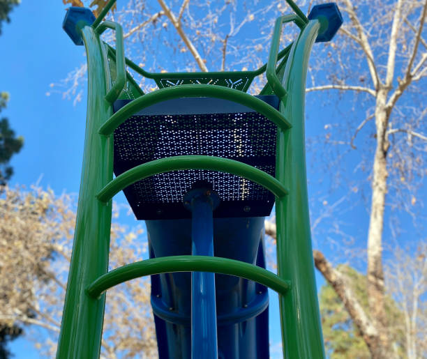 istock Playground equipment at a public park 1508257698