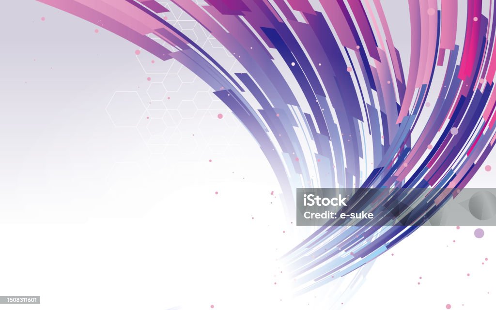 Abstract Curve Background Illustration Stock Illustration - Download ...
