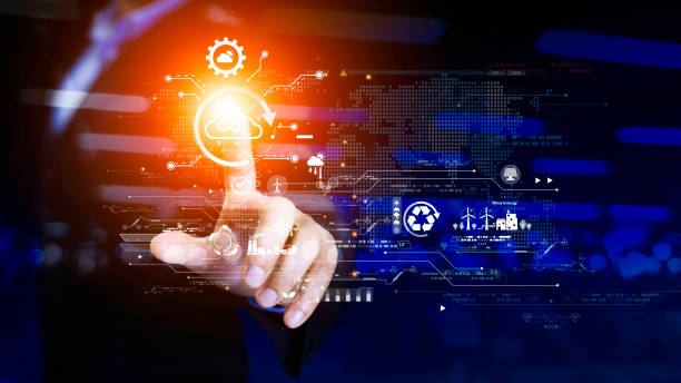 istock eco friendly energy. Innovation technology eco green concept. Icon bulb energy sources for renewable on green blur background.Concept with innovation inspiration. Idea innovative from the big data 1508317549