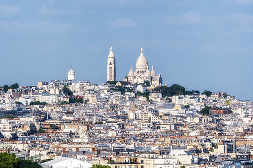 Skyline Paris with Eiffel Tower