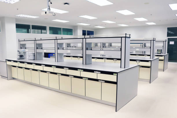 istock Laboratory casework in medical and clinical laboratories room. 1508443393