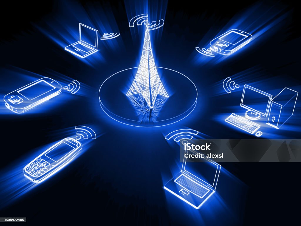 Computer Network Security Internet Cyber Technology Stock Photo ...