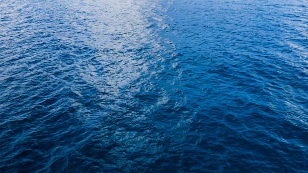 istock blue ocean waves background. Water surface on ocean. copy space area for text. Reflection on the surface of the ocean on a calm day. 1508478352
