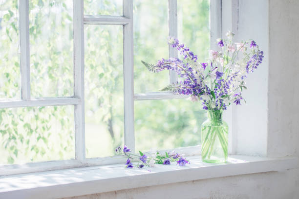 istock summer flowers in vase on windowsill in sunlight 1508479491