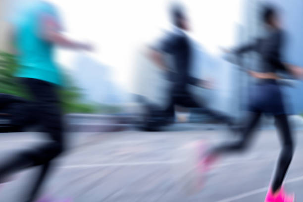 istock motion blurred marathon runners in a city 1508481203