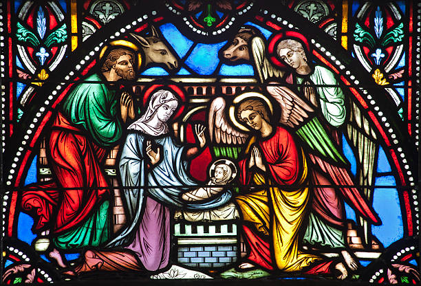 istock Brussels - Detail of Nativity from st. Michael s cathedral 150853674