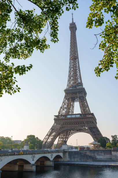 istock Paris cityscape and Eiffel Tower at sunrise 1508541987