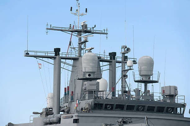 istock upper part of a warship 150855543