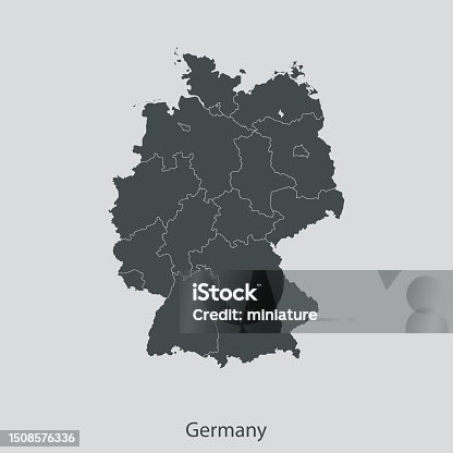 istock Germany map 1508576336