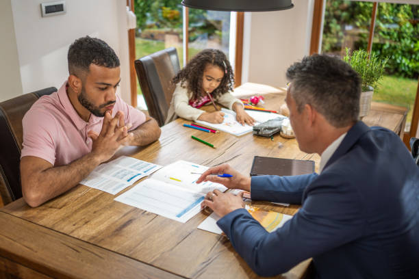 istock Real estate agent explaining mortgage agreement to client 1508589843