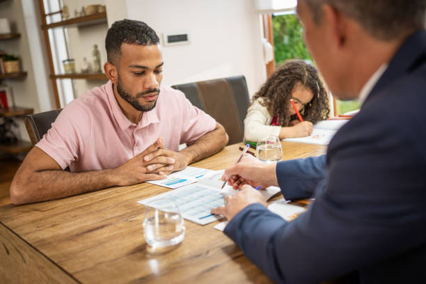 istock Real estate agent explaining mortgage agreement to client 1508589845