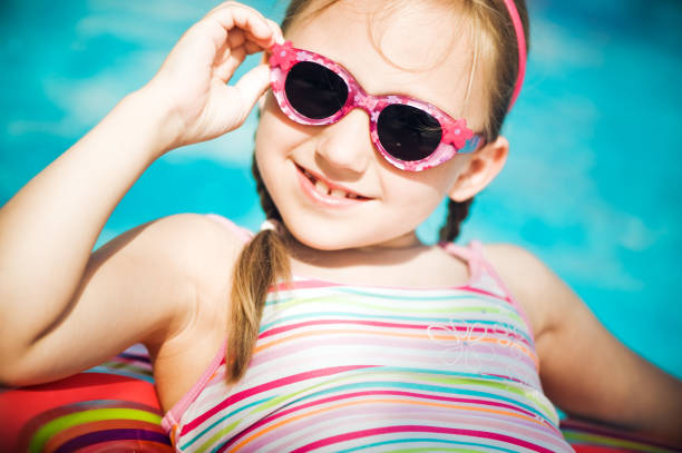 istock Little girl in the pool 150859769