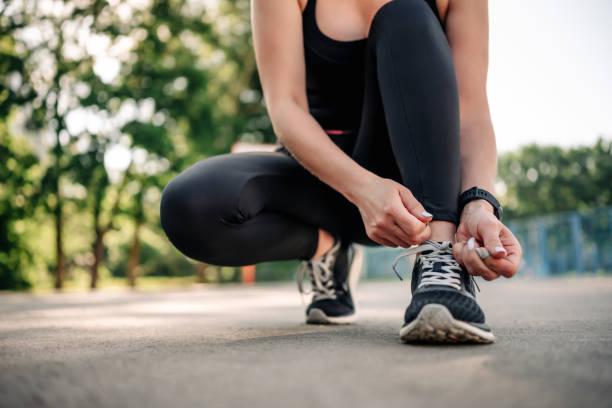 istock Woman exercising outdoors 1508607002