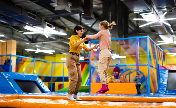 istock Activities at colorful playground park 1508626070