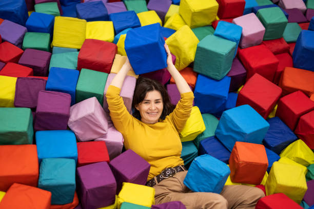 istock Activities at colorful playground park 1508626590