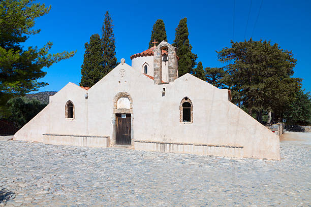 istock Old church at Crete island in Greece 150867800