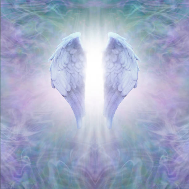 istock Angel Healing spiritual template background 1508681397