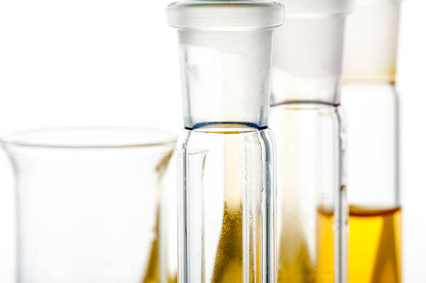 istock Chemical  laboratory test tubes 150870442