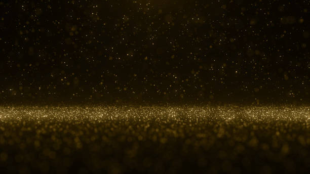 istock Particles gold glitter bokeh award dust abstract background 1508729592