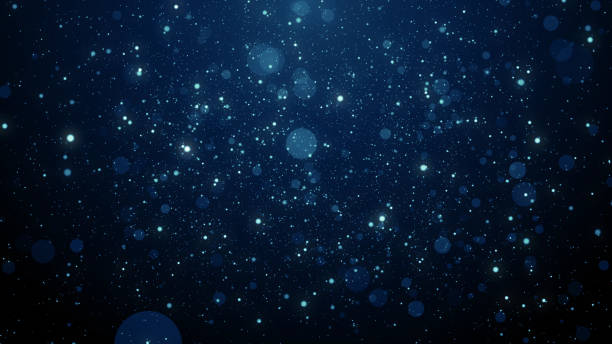 istock Particles Blue dust abstract light bokeh motion titles cinematic background 1508776373