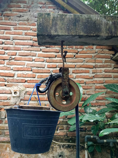 istock Timba sumur tua that looks worn out used by villagers 1508790010