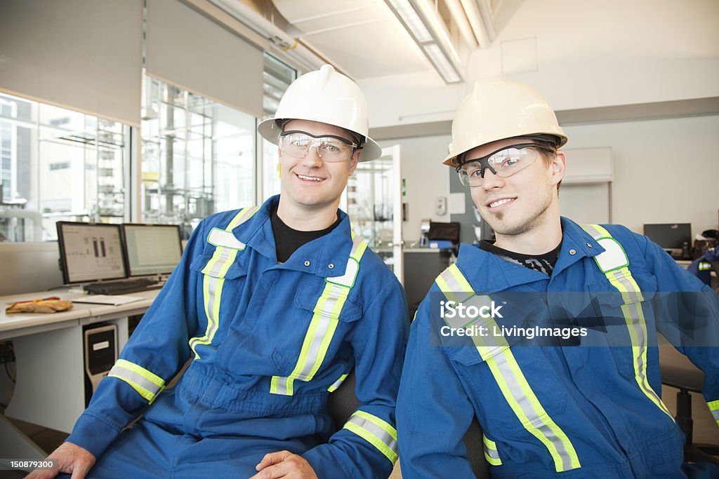 Industrie Arbeitnehmer - Lizenzfrei Blaumann Stock-Foto